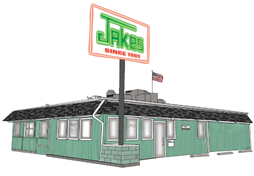 Jakes Building Illustration